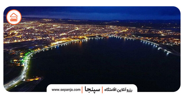 نمایی از شهر اردبیل از بالا