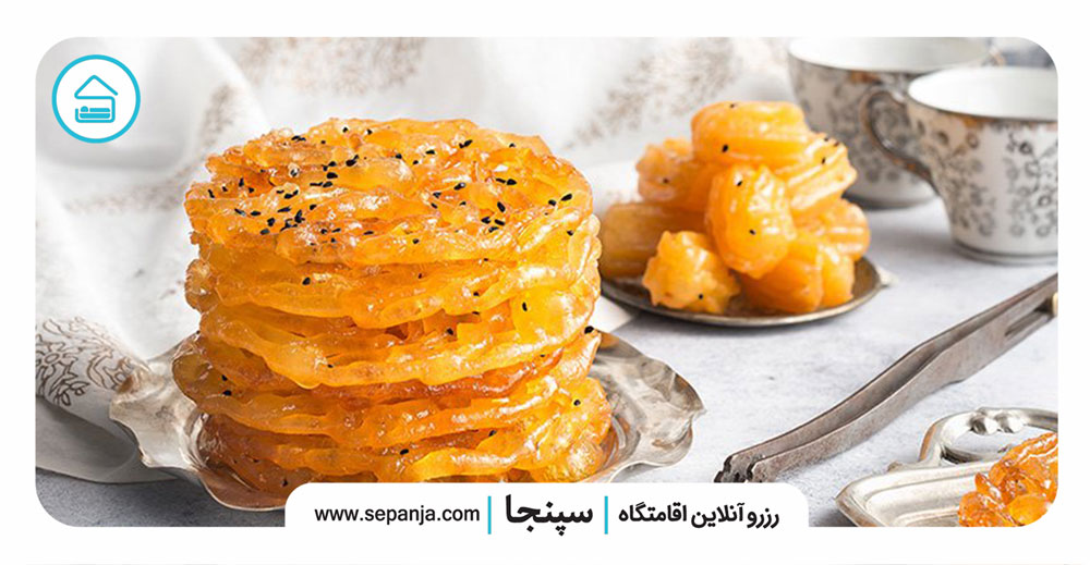 معرفی 10 تا از خوشمزه ترین دسرهای ایرانی! 2 زولبیا-و-بامیه