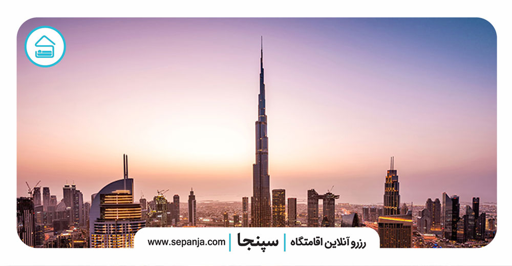 تصویر از برج خلیفه، بلندترین و زیباترین برج شهر دبی!