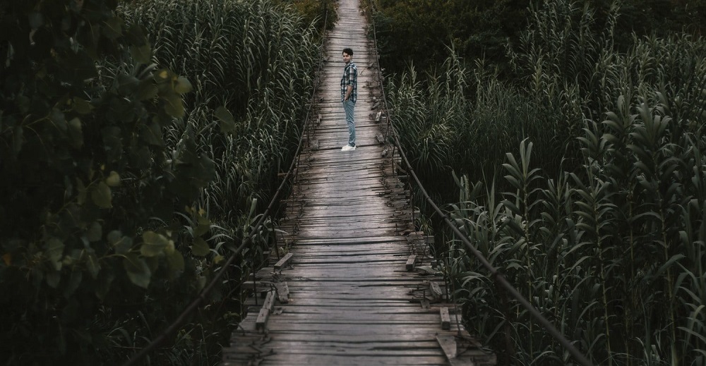 پل معلق رامسر