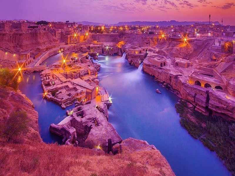 معروف ترین بناهای تاریخی ایران که شما را شگفت زده خواهند کرد 3 آیاب آبی شوشتر