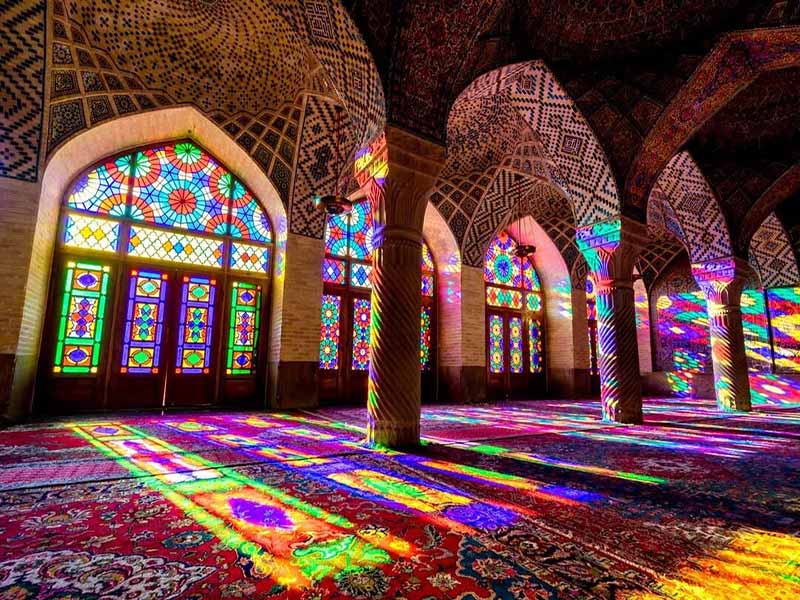 معروف ترین بناهای تاریخی ایران که شما را شگفت زده خواهند کرد 5 مسجد نصیر الملک