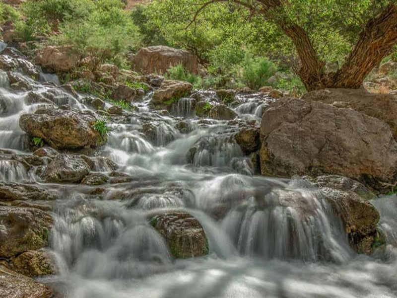 بازدید از زیباترین آبشارهای لرستان 4 آبشار نوژیان