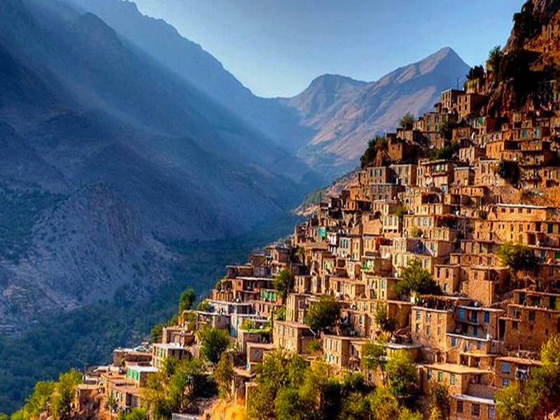 معرفی زیباترین روستاهای ایران 5 اورامانات
