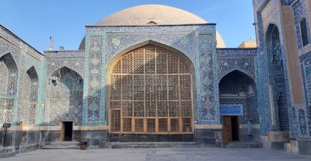 بازدید از بقعه شیخ صفی الدین اردبیلی 4 جنت سرا