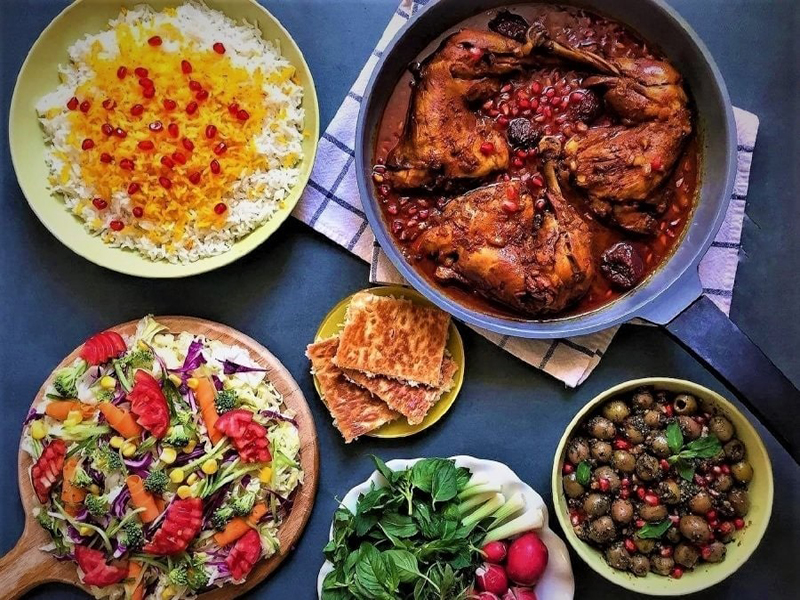 خوراکی های محلی نوشهر