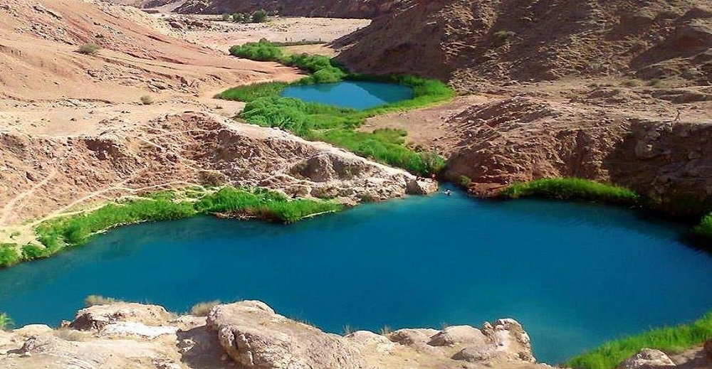 بازدید از جاذبه های گردشگری ایلام 3 دریاچه دوقلوی سیاه گاو