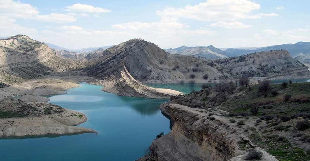 بازدید از جاذبه های گردشگری ایلام 7 دریاچه سد ایلام