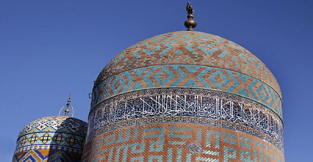 بازدید از بقعه شیخ صفی الدین اردبیلی 6 گنبد الله الله