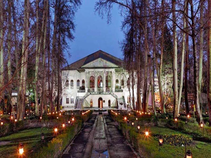 معماری شگفت انگیز باغ فردوس