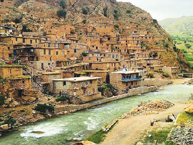 بهشت زیبای تنگ براق اقلید در فارس 3 روستای تنگ براق