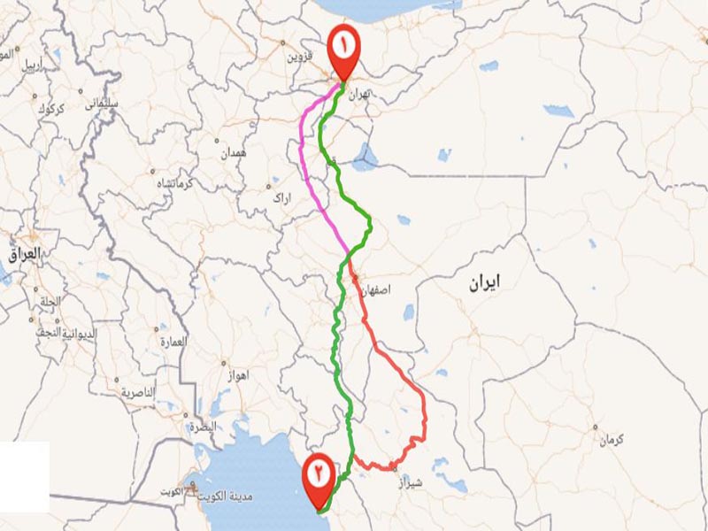 فاصله شیراز تا بندر گناوه چند کیلومتر است؟ + مسیرهای دسترسی و راهنمای سفر 4 مسیر تهران تا بندر گناوه