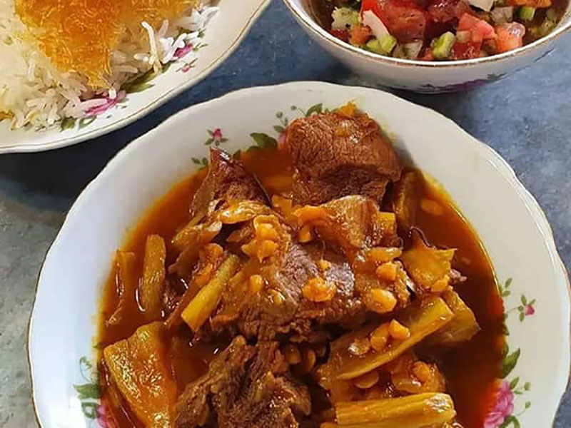 آشنایی با بهترین غذاهای خوشمزه ایرانی 6 خورش کنگر
