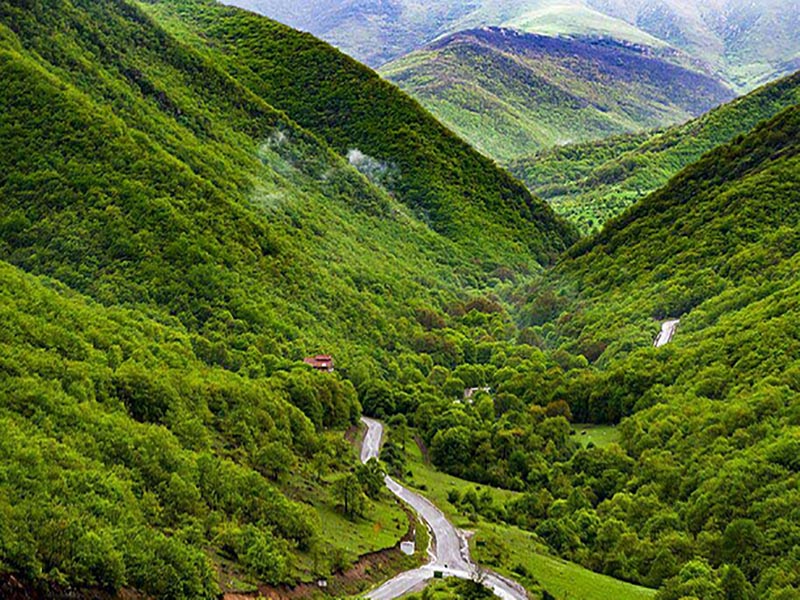آشنایی با طبیعت بکر جنگل های ارسباران 3 پارک جنگلی مکیدی