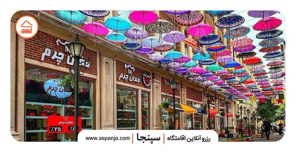 محله قدیمی تهران در جدول