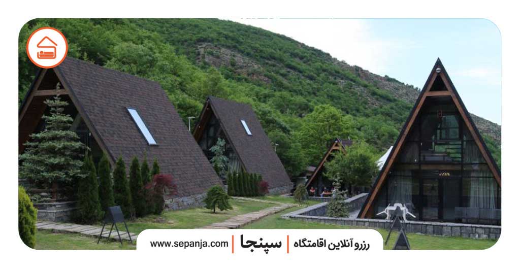ویلای چوبی در جنگل گیسوم گیلان