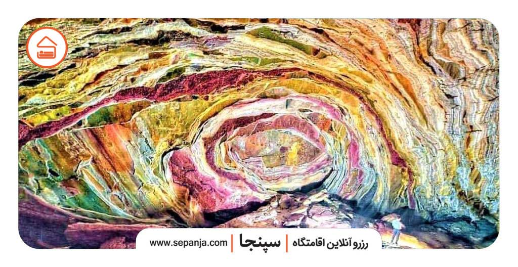 طبیعتگردی در هرمز 6 غار الهه نمک