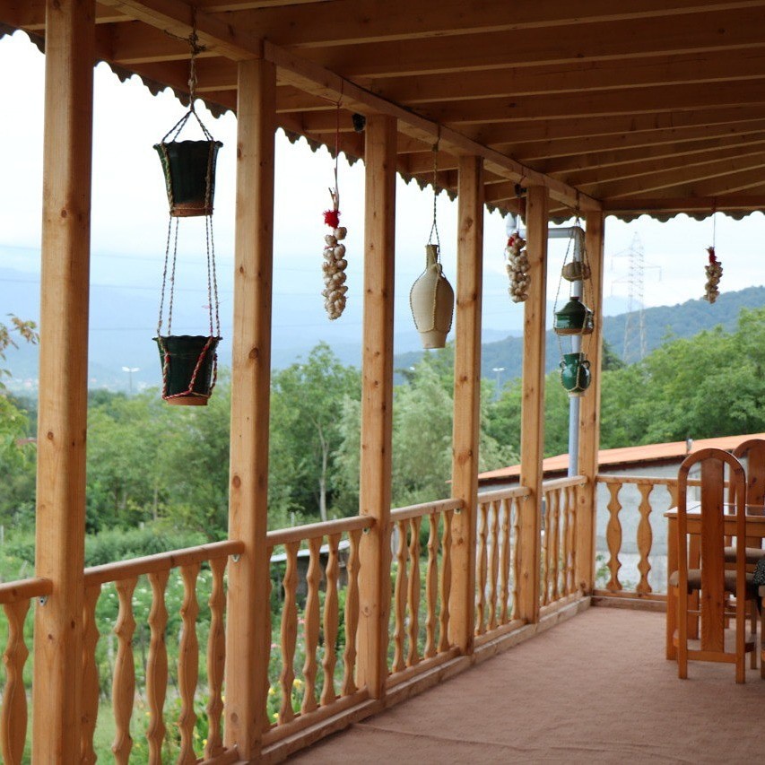 Eco-tourism خانه چوبی در گلسرک رشت 