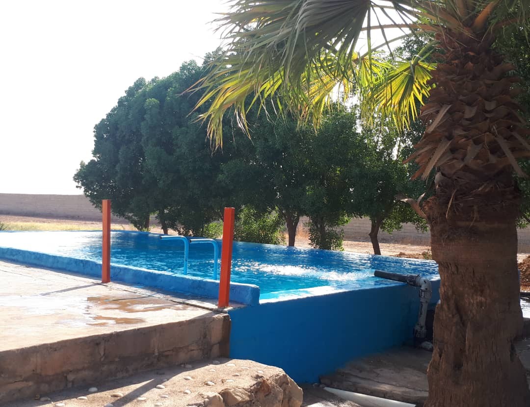 Village باغ ویلا با استخر روباز در سیاه منصور دزفول