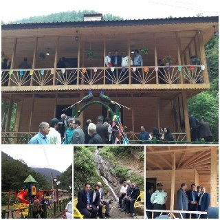 Eco-tourism کلبه چوبی جنگلی در چسلی ماسال
