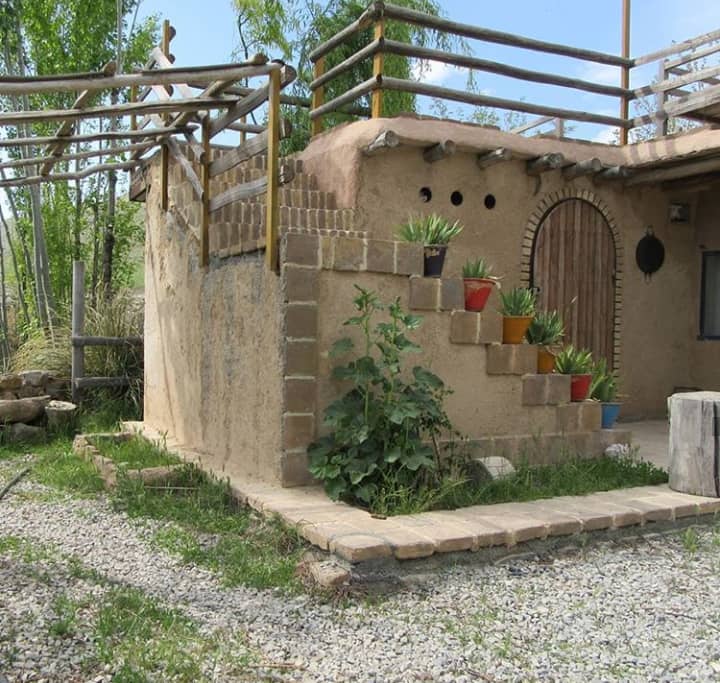 Eco-tourism اجاره کلبه روستایی در جاده سراب کرمانشاه