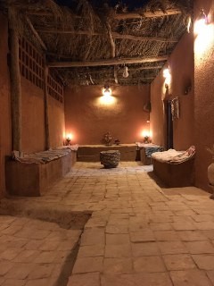 Eco-tourism بومگردی سنتی ارزون در انارک - اتاق باد